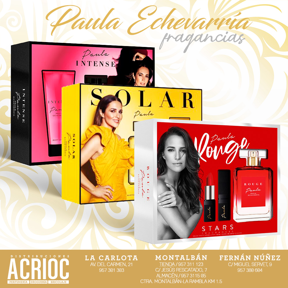 Fragancias Paula Echevarría