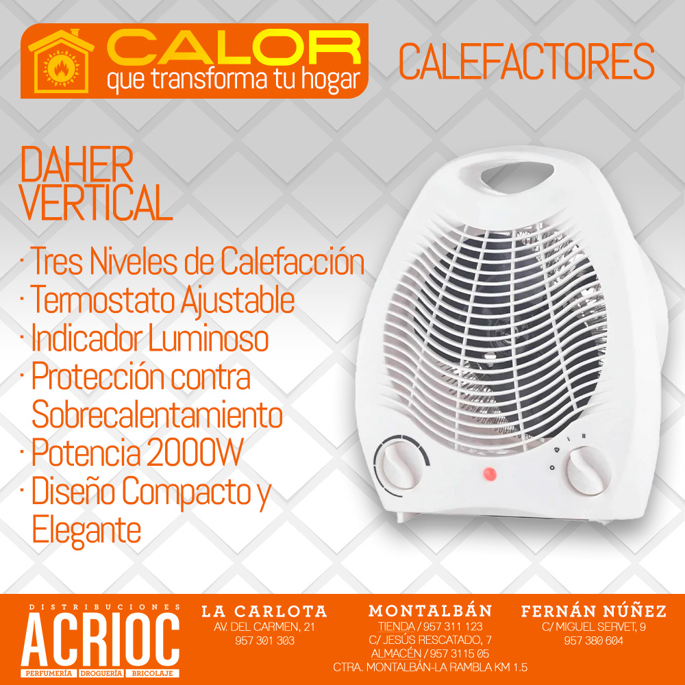 Calefactor DAHER vertical