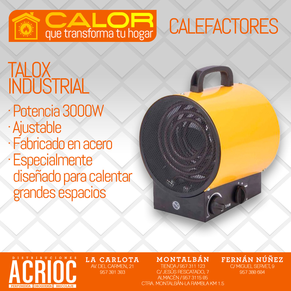 Calefactor industrial TALOX