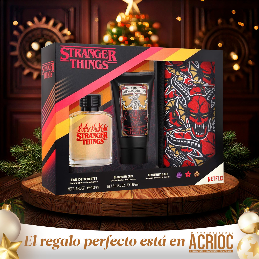 Pack fragancia Stranger Things