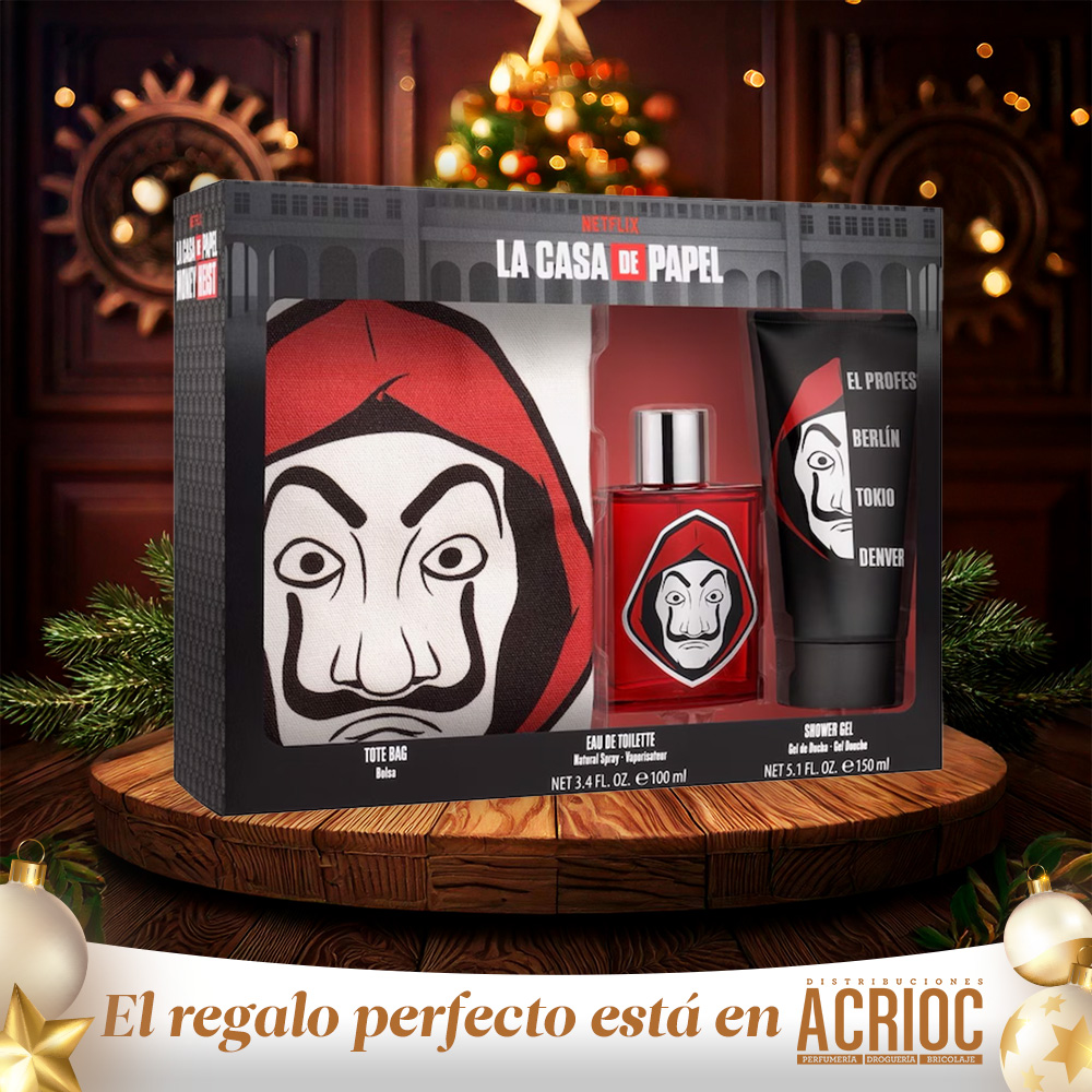 Pack fragancia La Casa de Papel