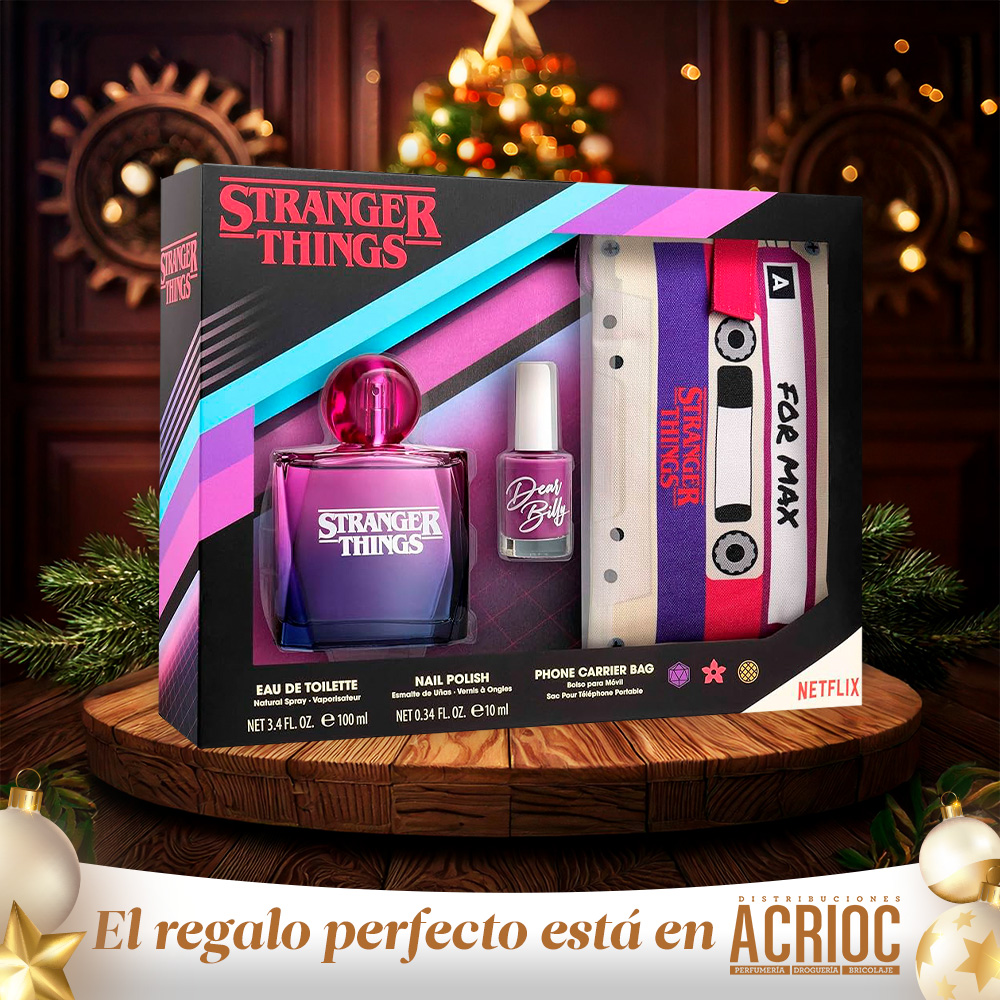 Pack fragancia Stranger Things