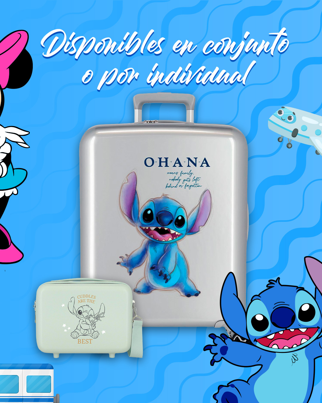 Maletas y neceseres Disney