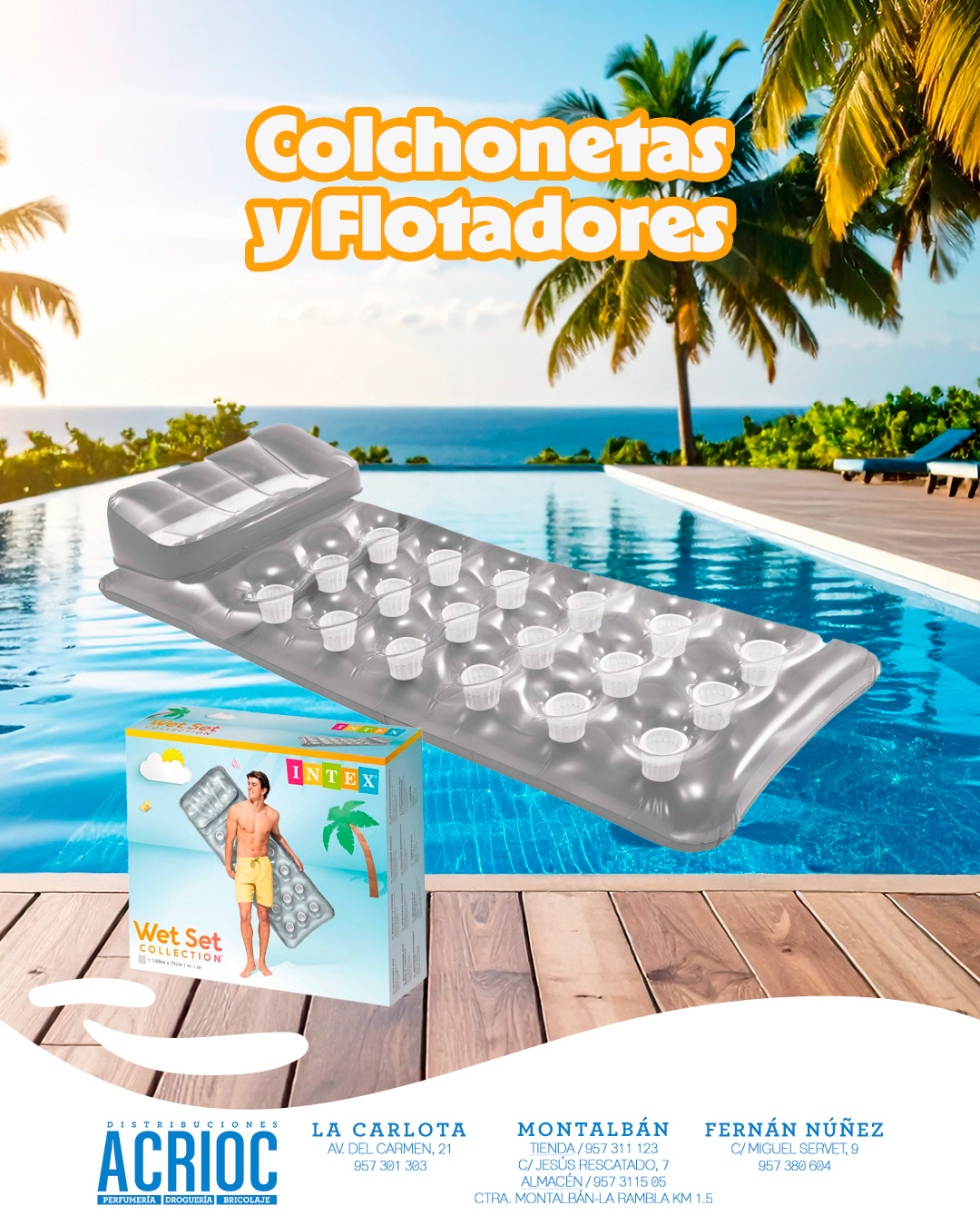 Colchoneta Hinchable + Almohada INTEX