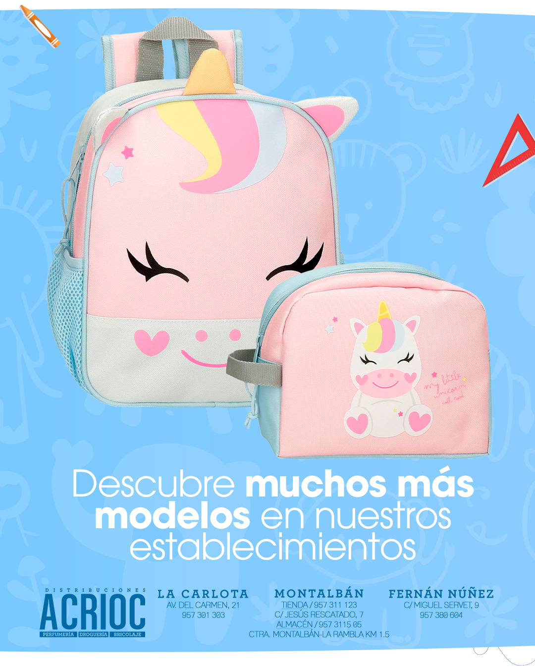 Conjunto Little Unicor - Roll Road