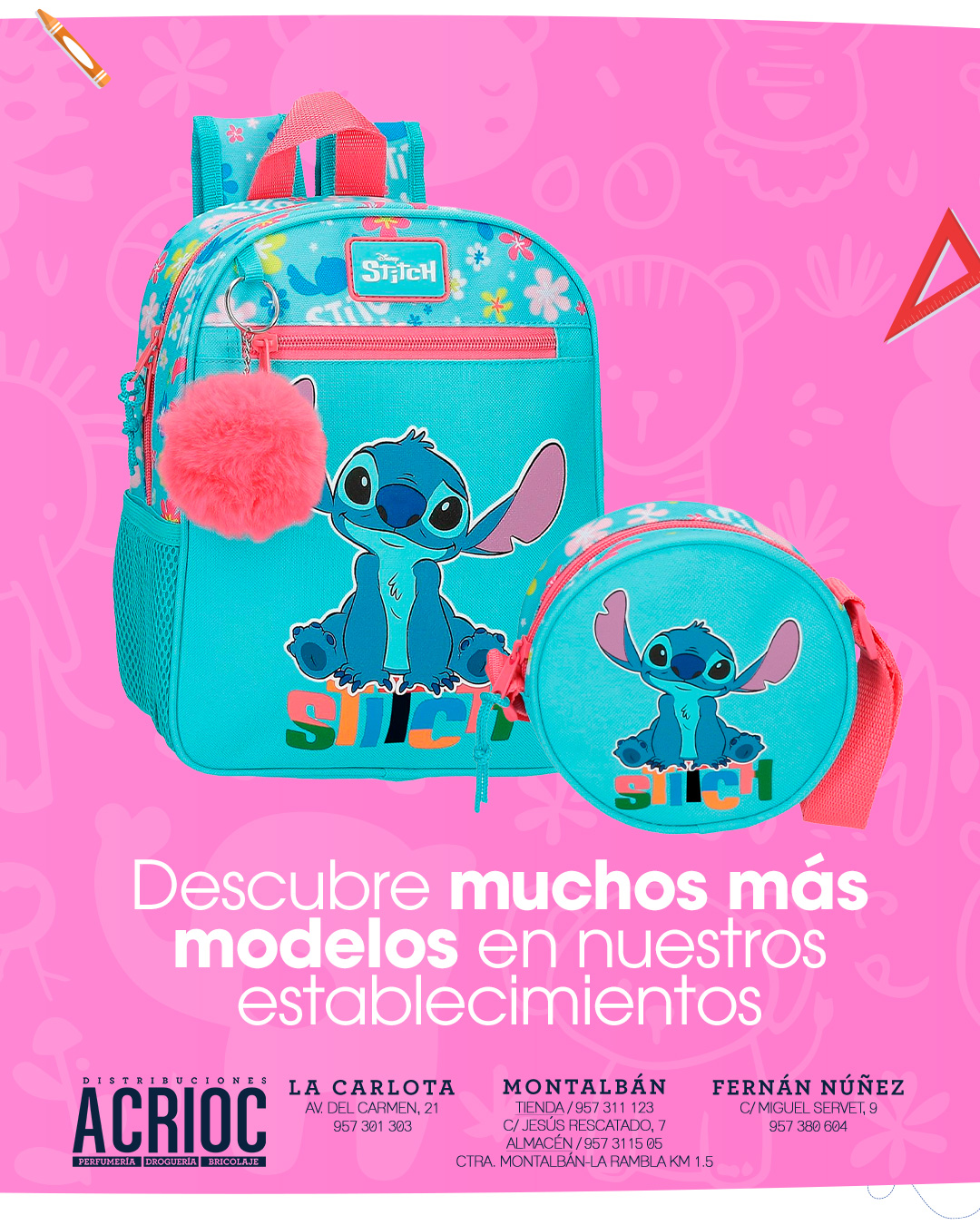 Mochilas y bolsos Lilo &amp; Stitch - Disney