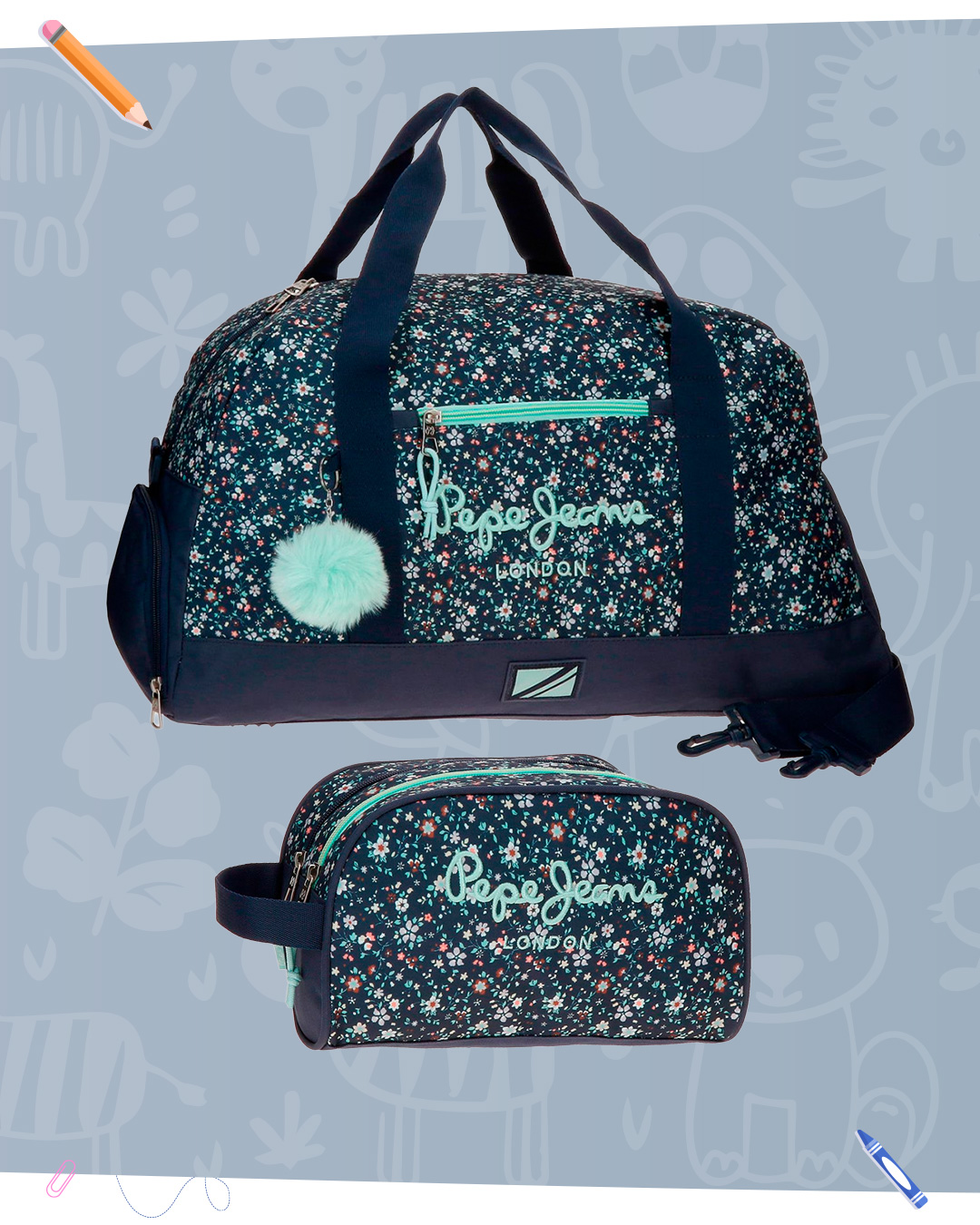 Bolso y neceser Pepe Jeans