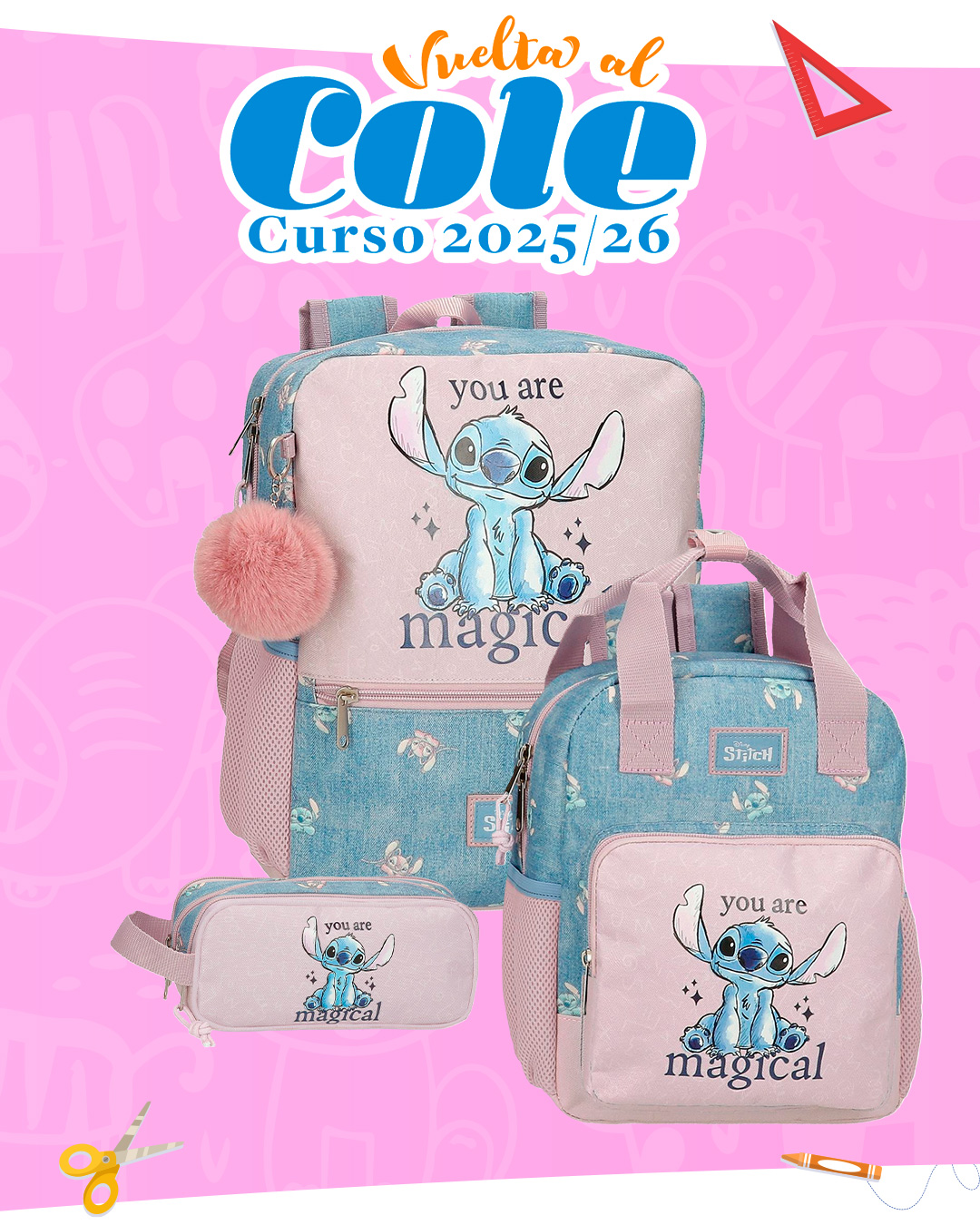 Conjunto Lilo &amp; Stitch - Disney