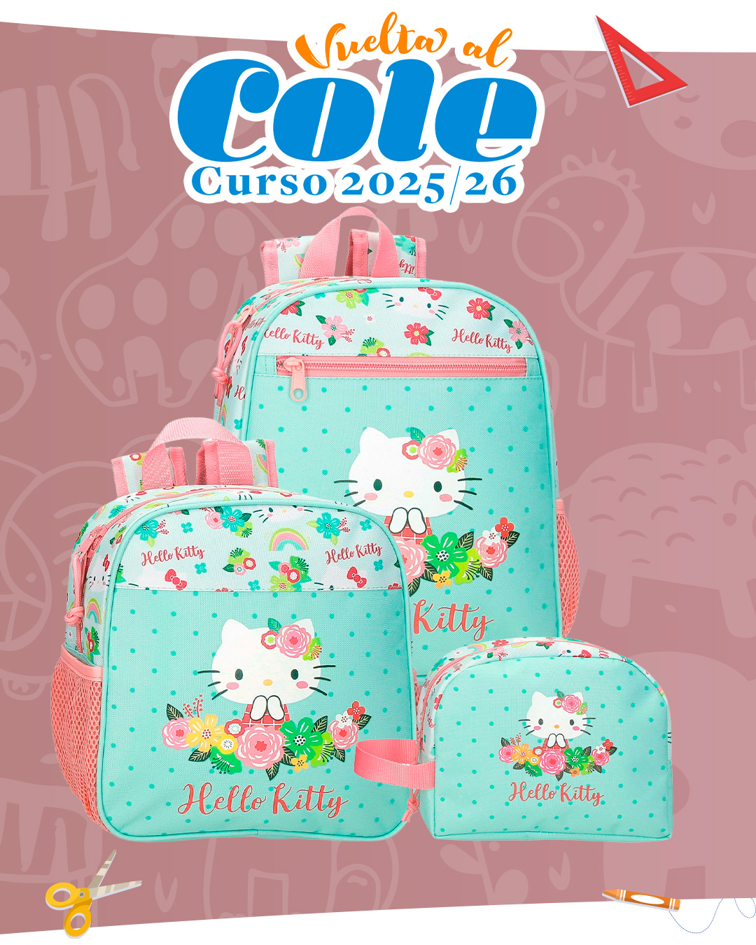 Conjunto Hello Kitty