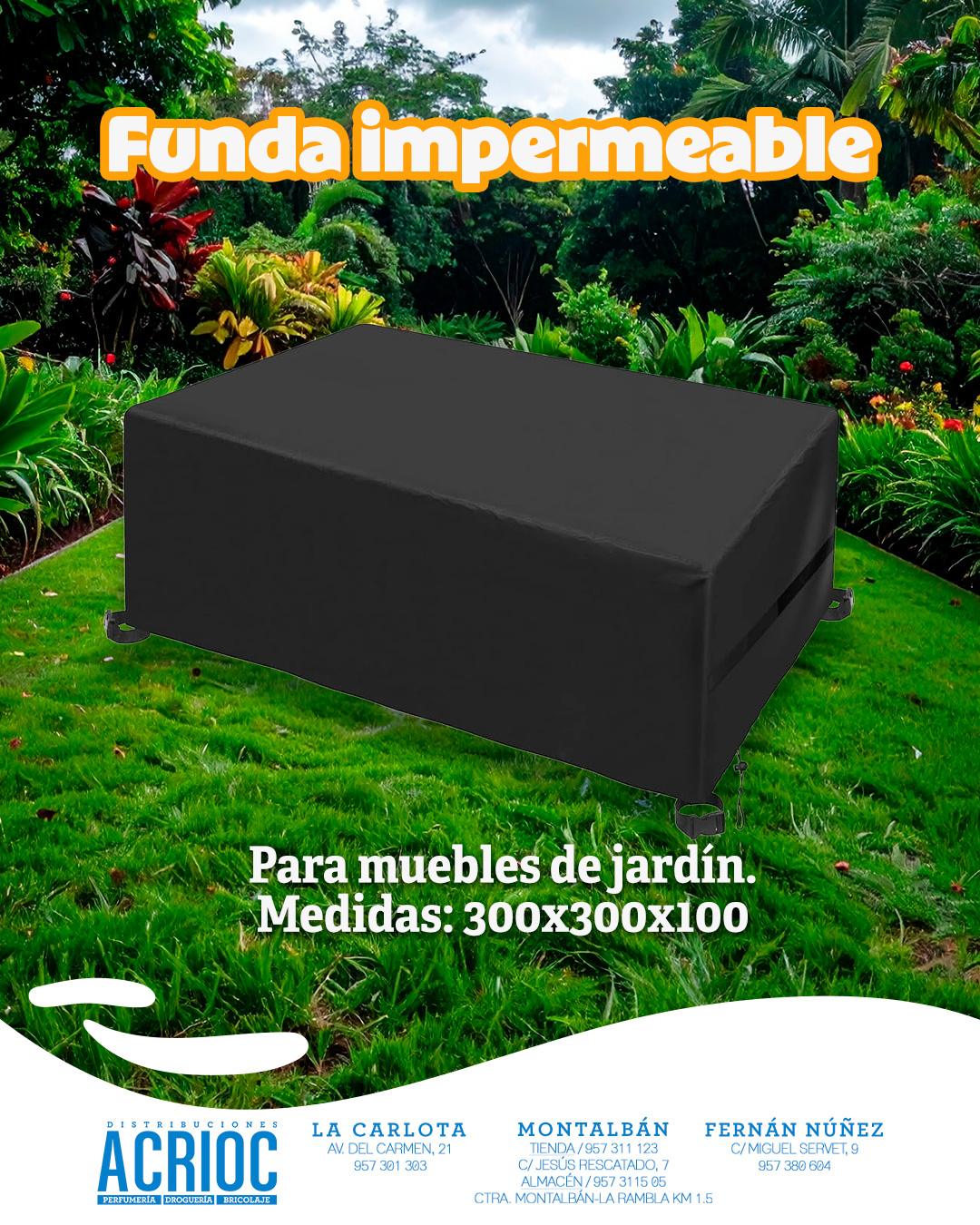 Funda impermeable