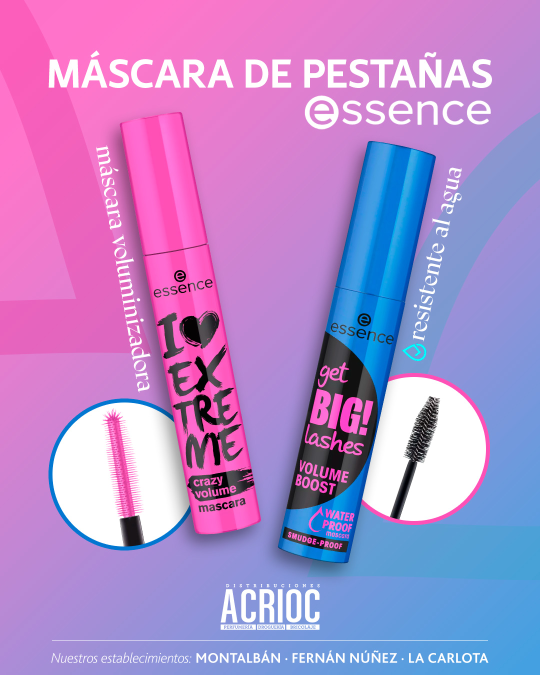 Máscara de pestañas Essence