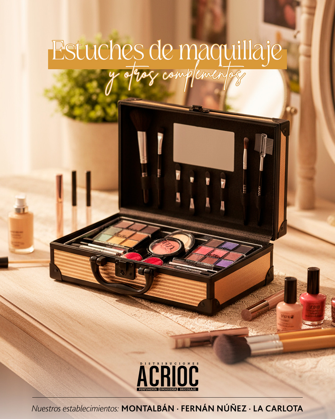 Estuches de maquillaje