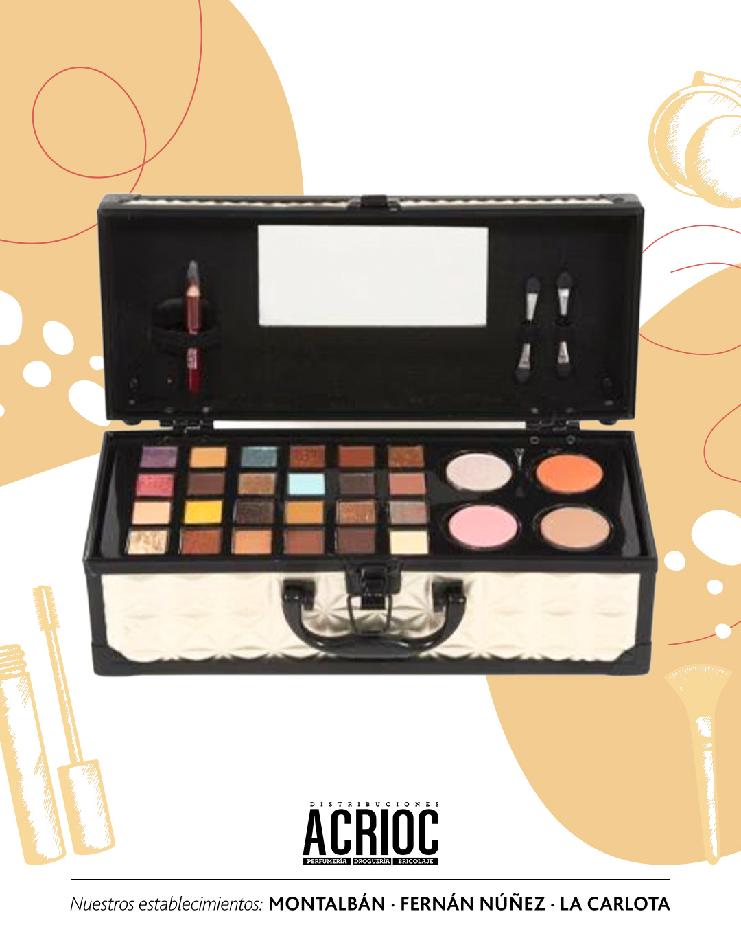 Estuche de maquillaje - MYA Cosmetics