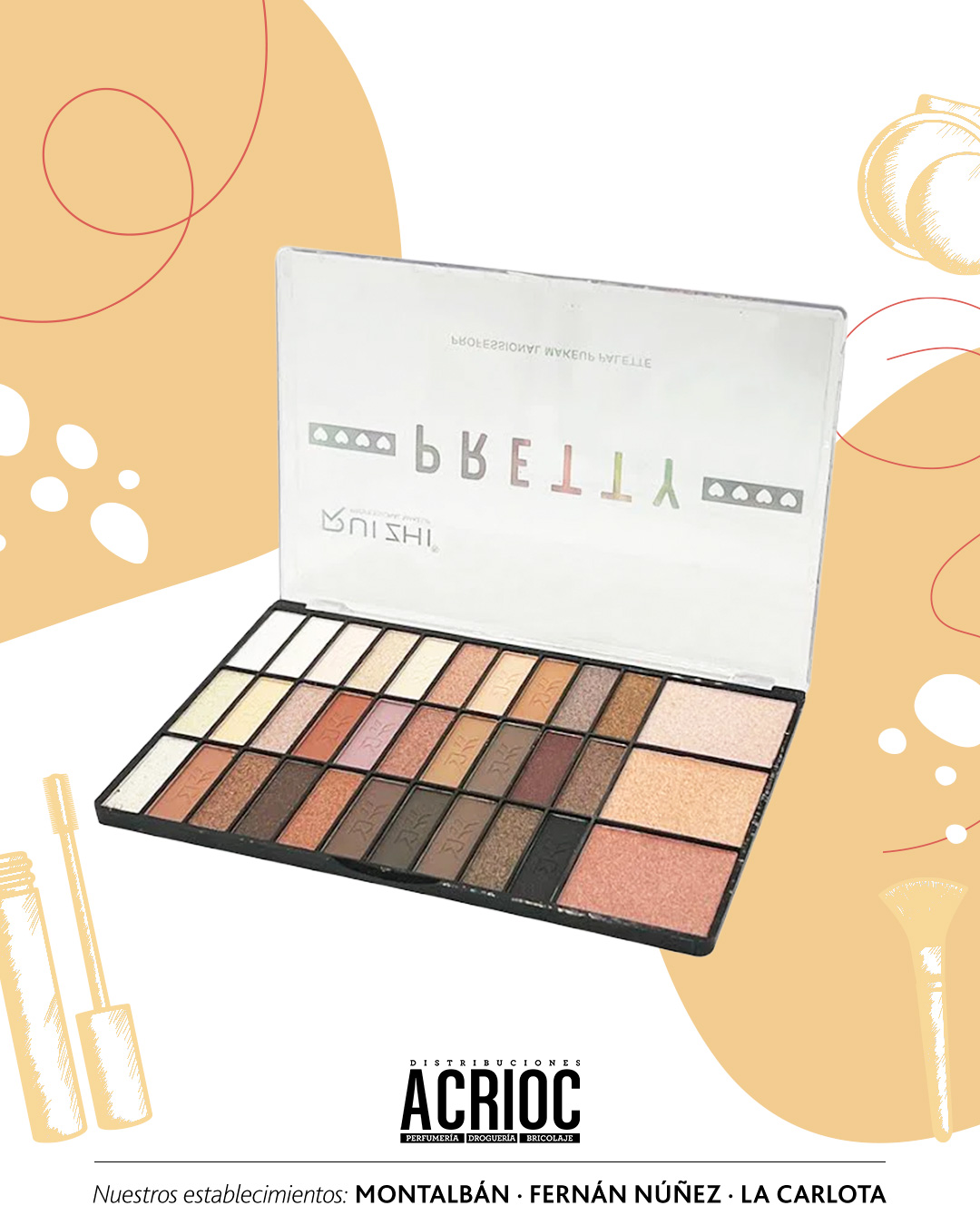 Estuche de maquillaje - Pretty