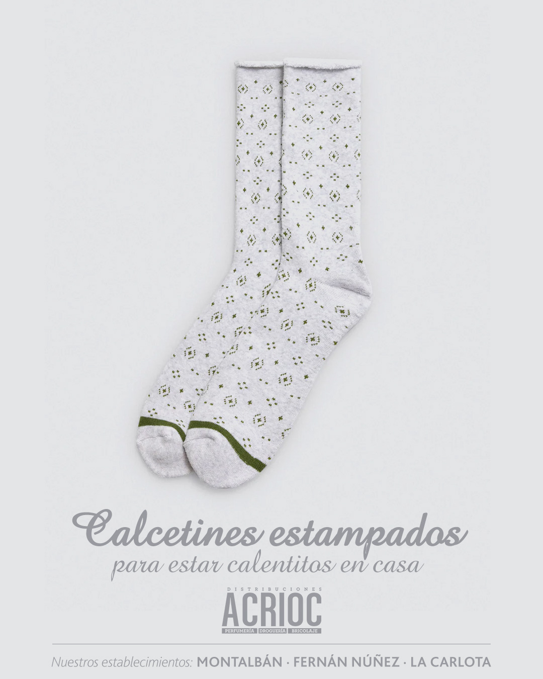 Calcetines estampados - Ysabel Mora