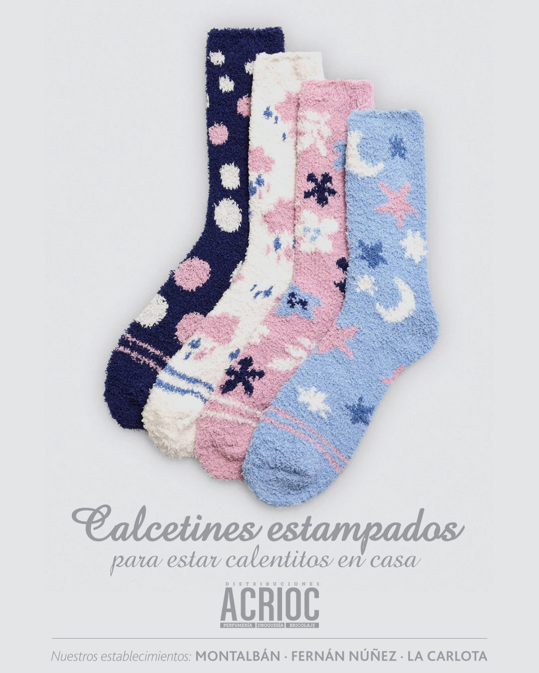 Pack calcetines estampados - Ysabel Mora