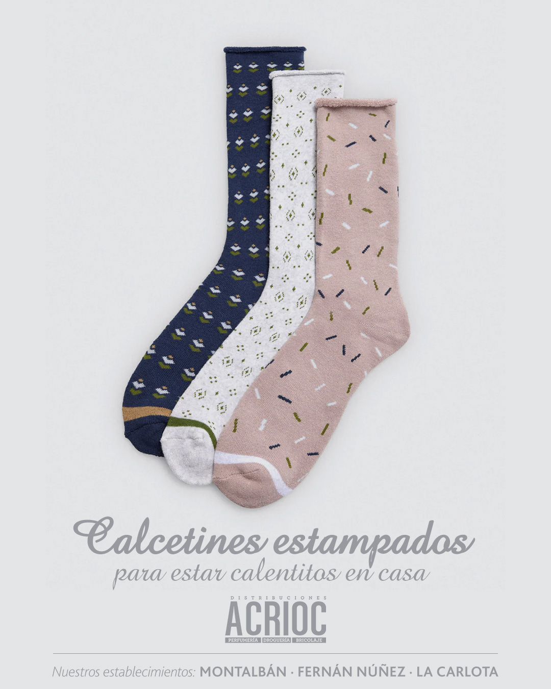 Pack calcetines estampados - Ysabel Mora