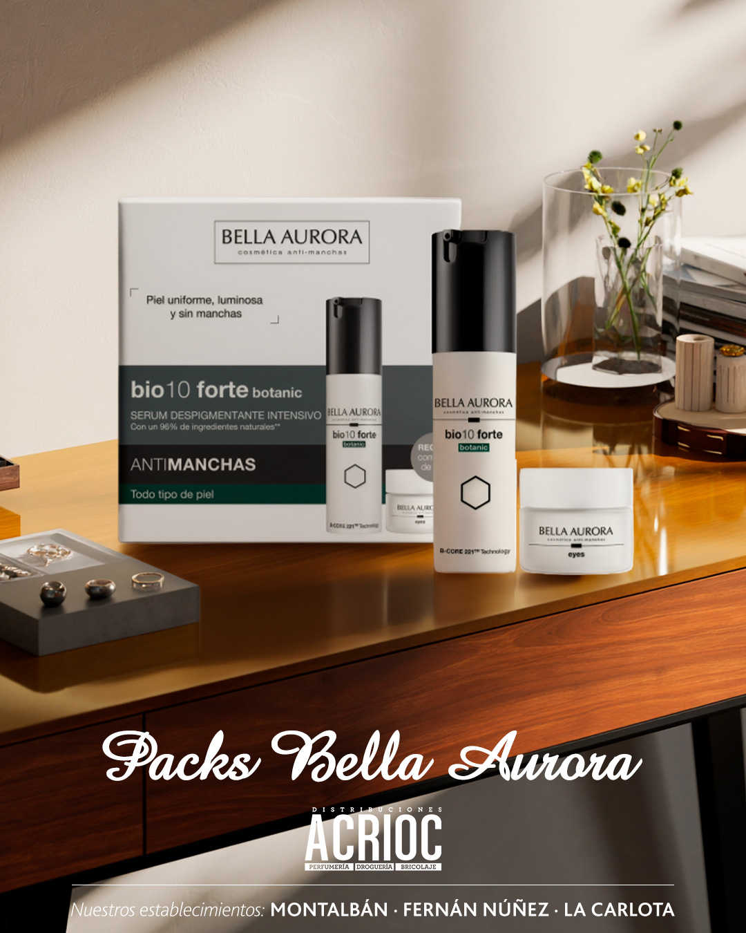 Pack Bio 10 Forte Botanic Antimanchas - Bella Aurora