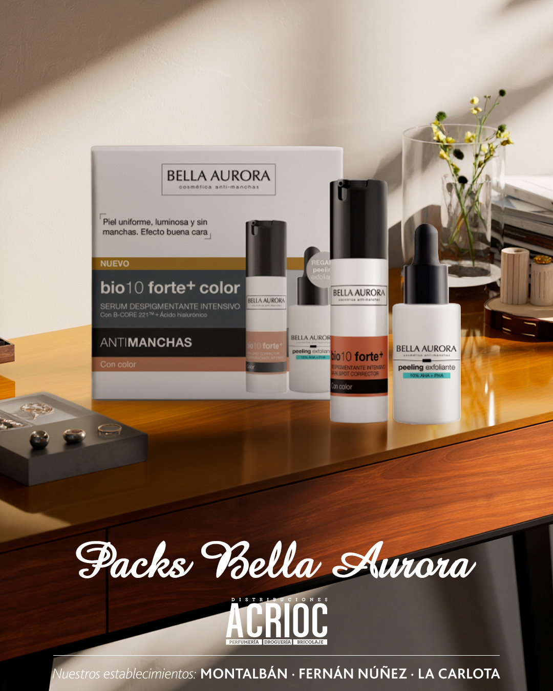 Pack Bio 10 Forte + Color - Bella Aurora