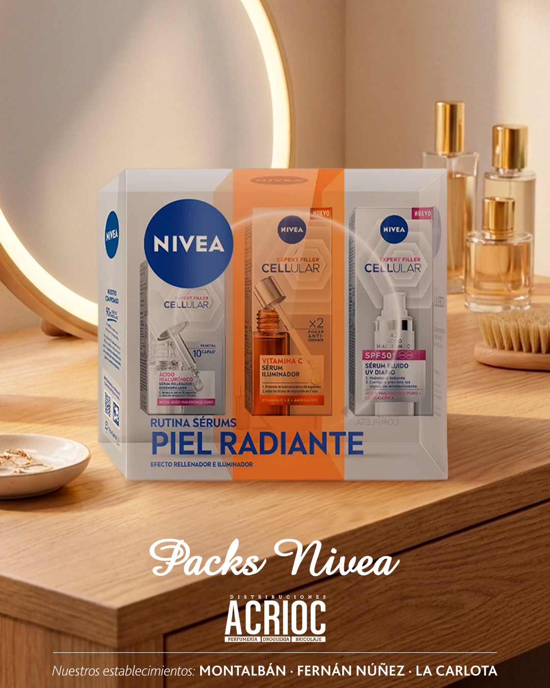 Pack piel radiante - Nivea