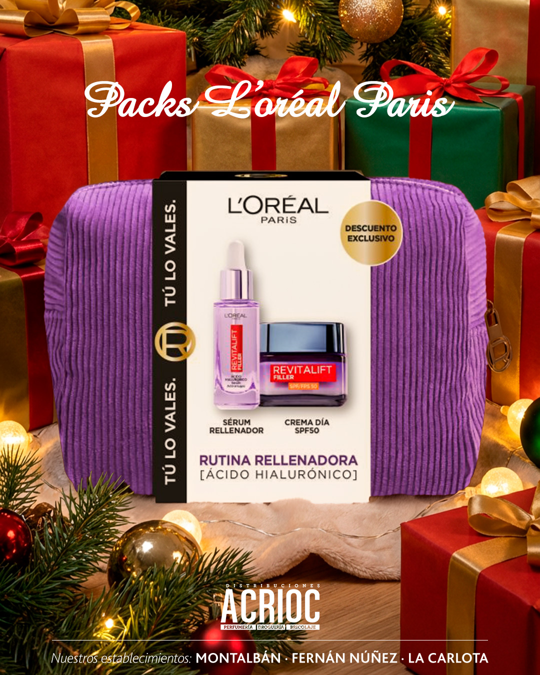 Pack rutina rellenadora - L'oréal Paris