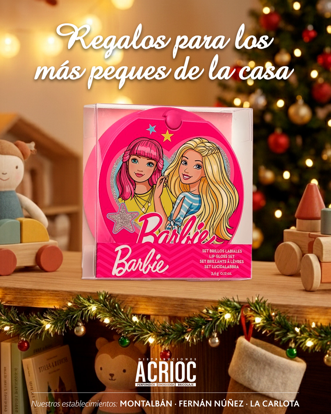 Set brillo labial - Barbie