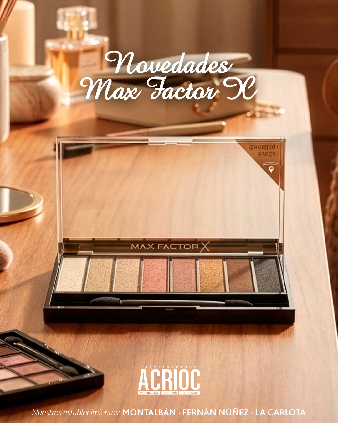 Paleta de colores - Max Factor X