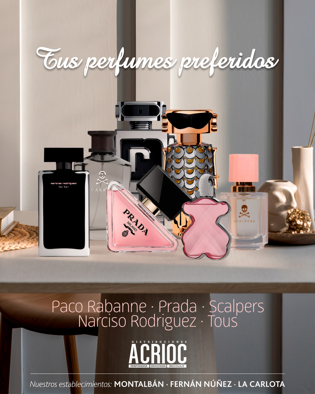 Tus perfumes favoritos