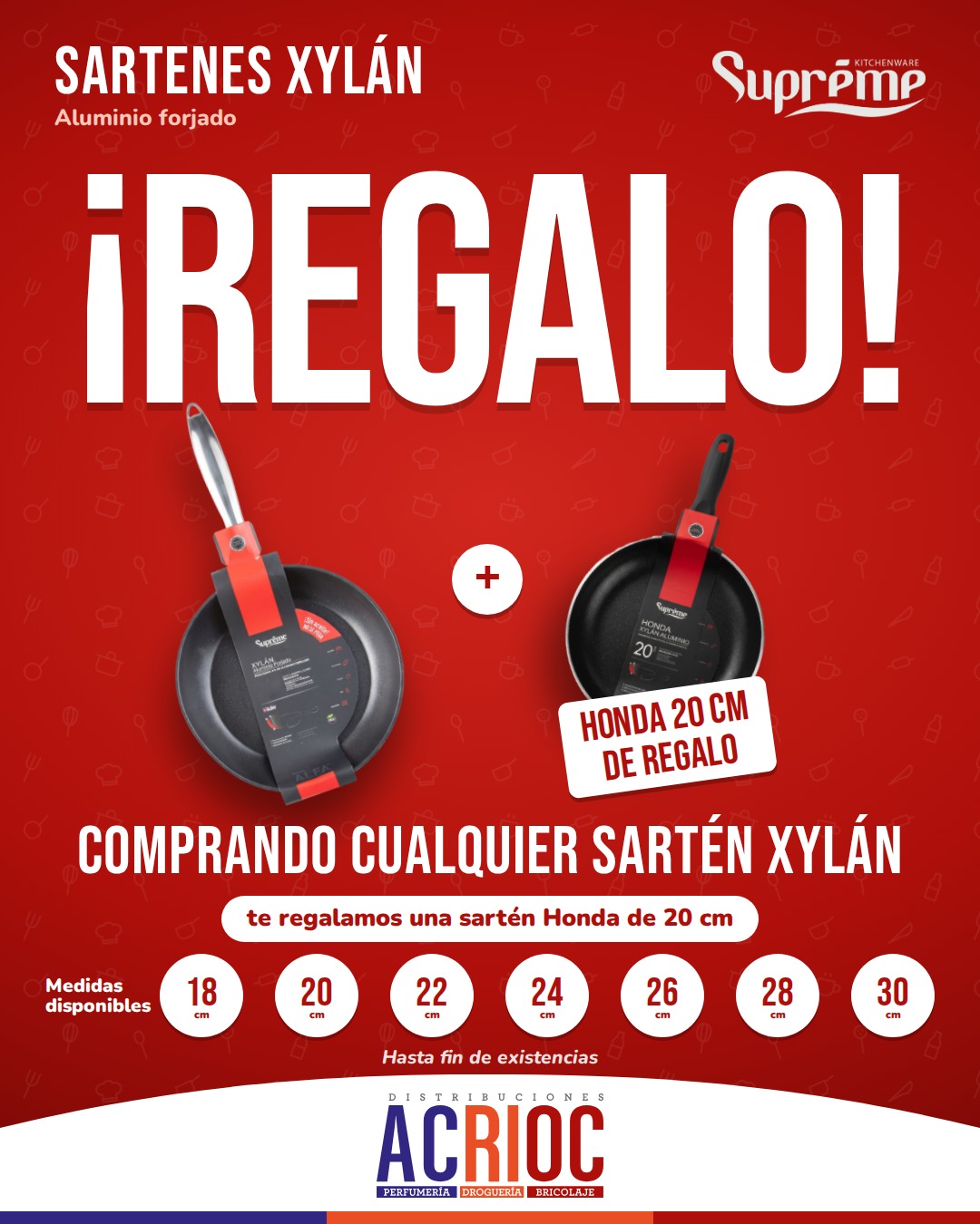 Sartén de REGALO