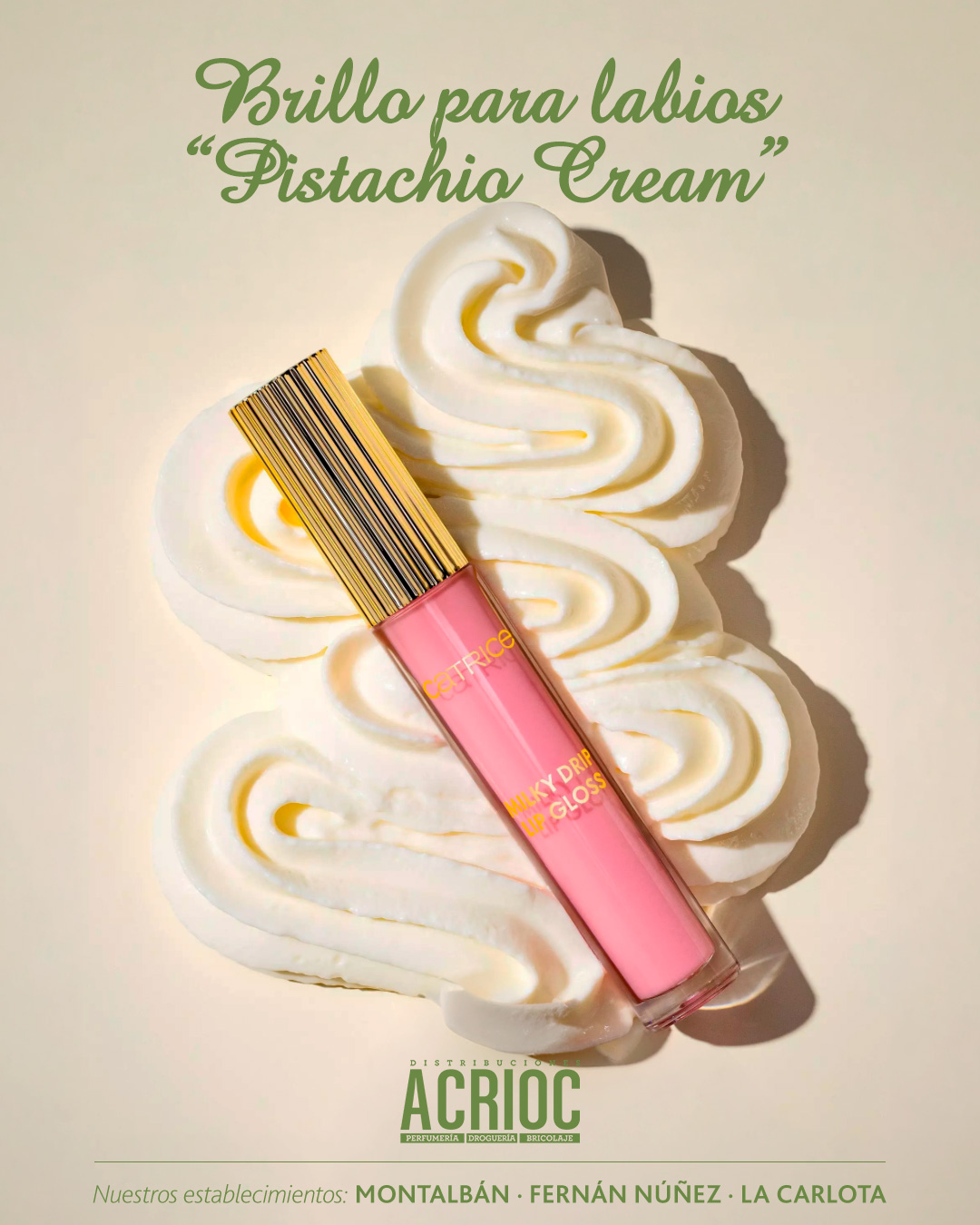 Brillo para labios · Pistachio Cream Delight · Catrice