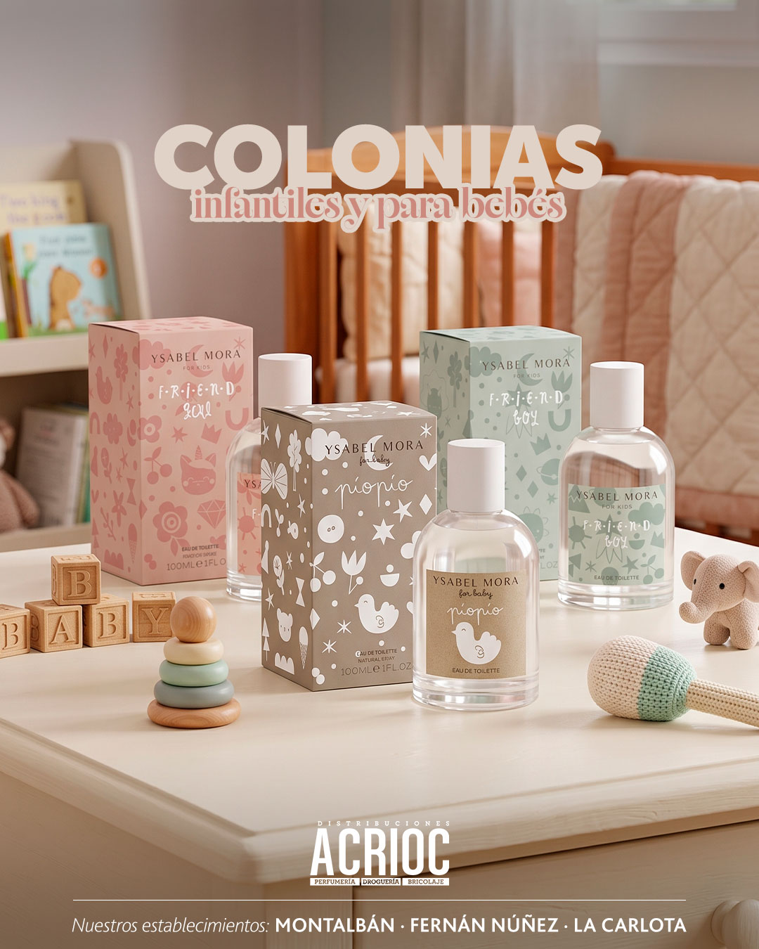 Nuevas colonias infantiles Ysabel Mora