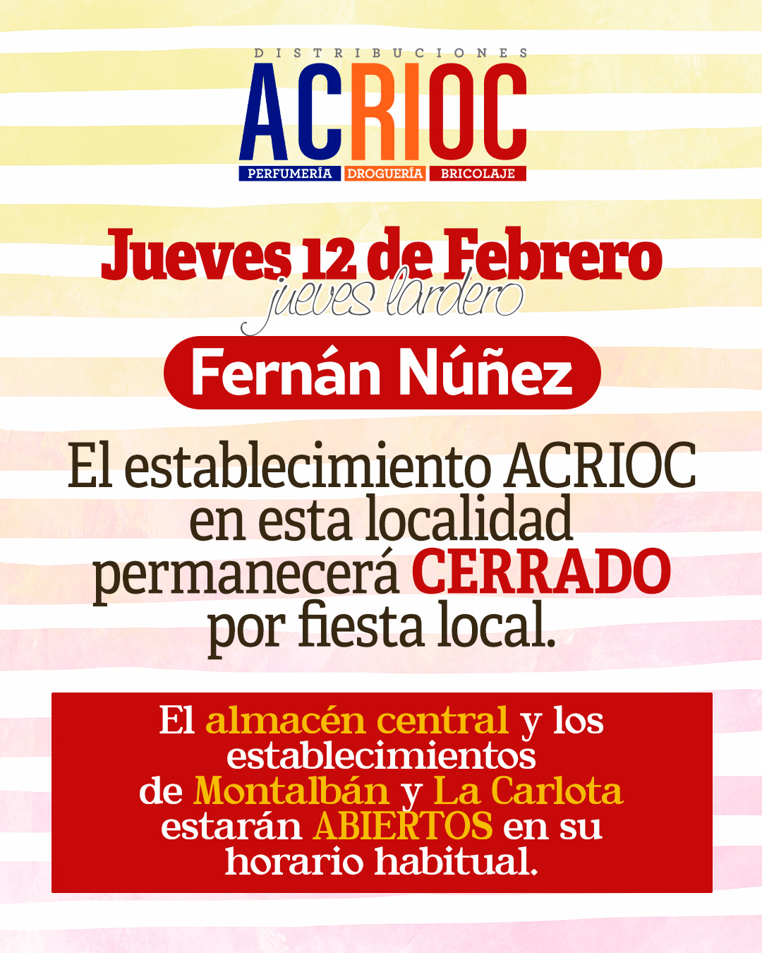 Jueves Lardero en Fernán Núñez