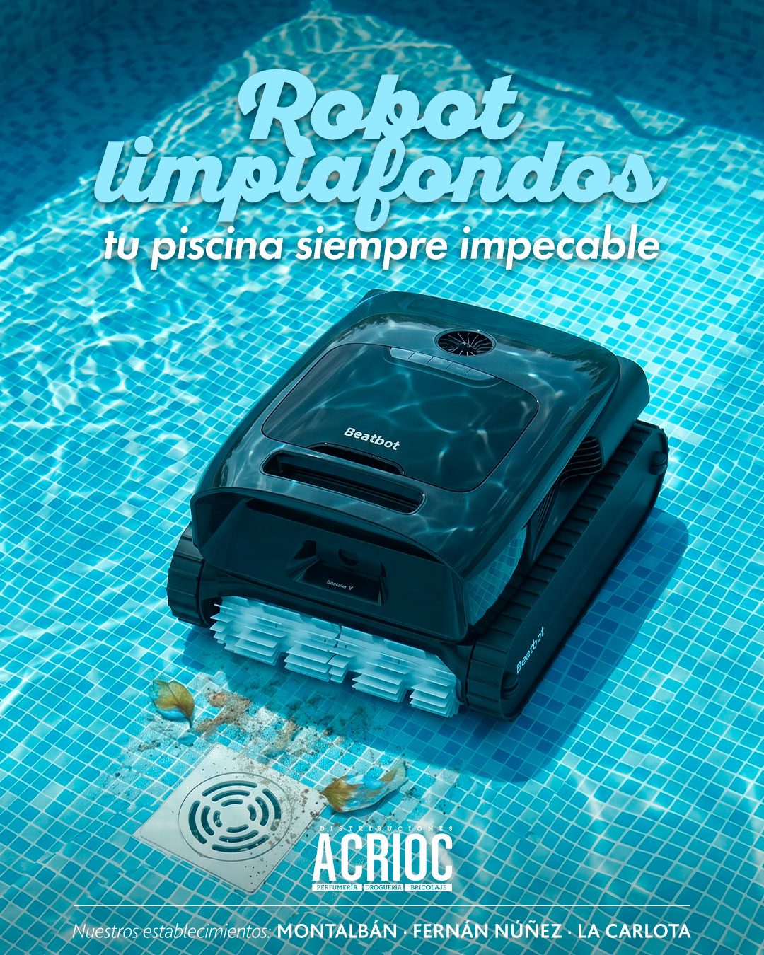 Robot limpiafondos
