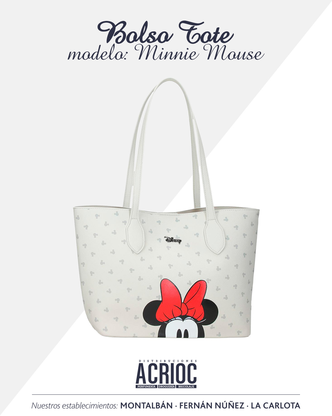Bolso Tote · Minnie Mouse Boulogue