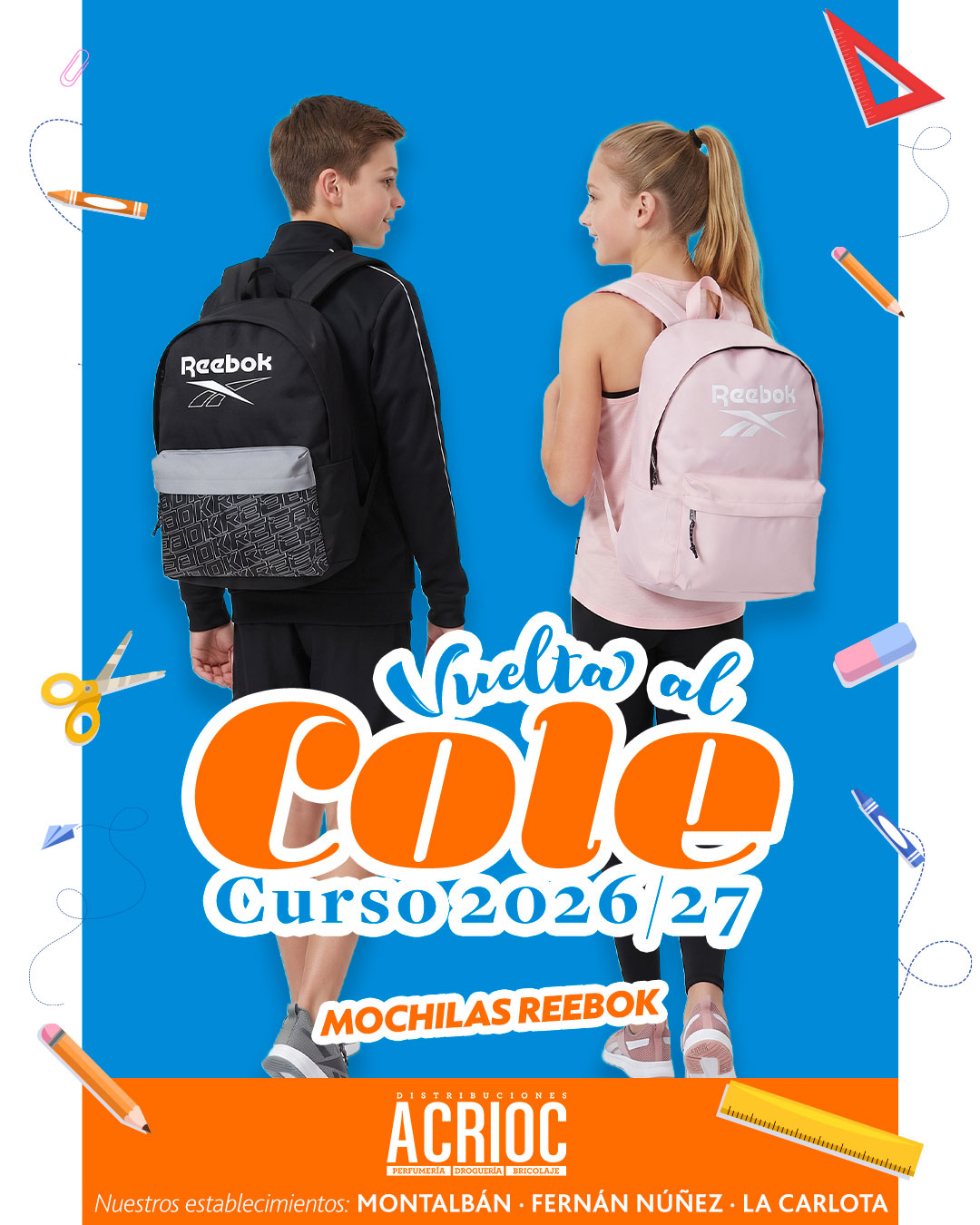 Mochilas Reebok