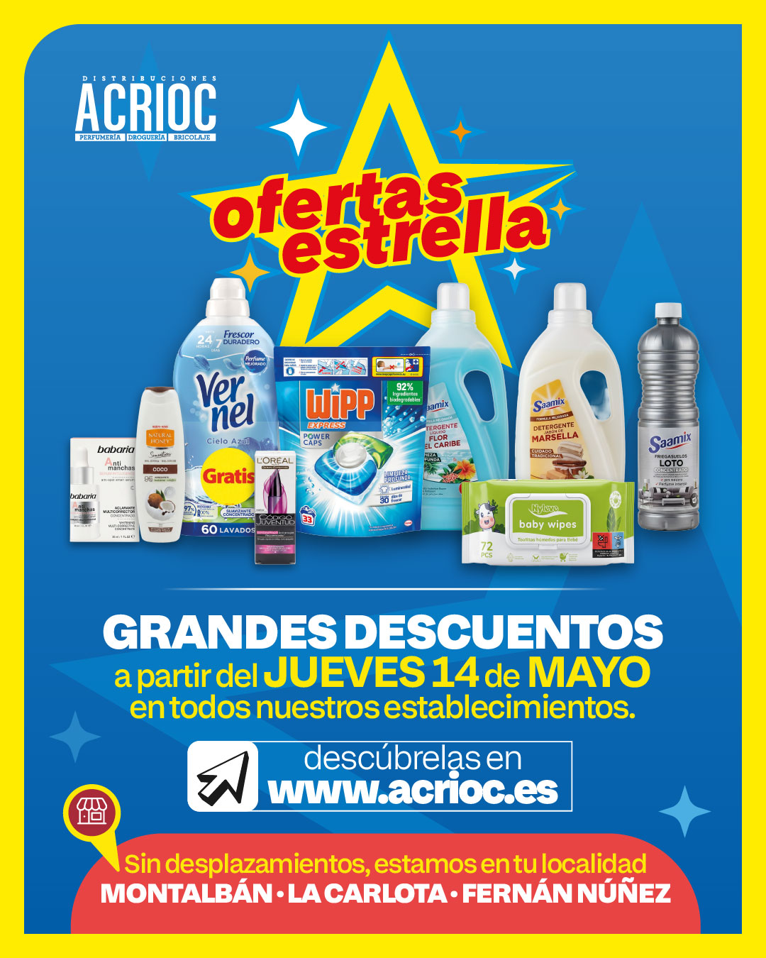 Vuelven las Ofertas Estrella en ACRIOC