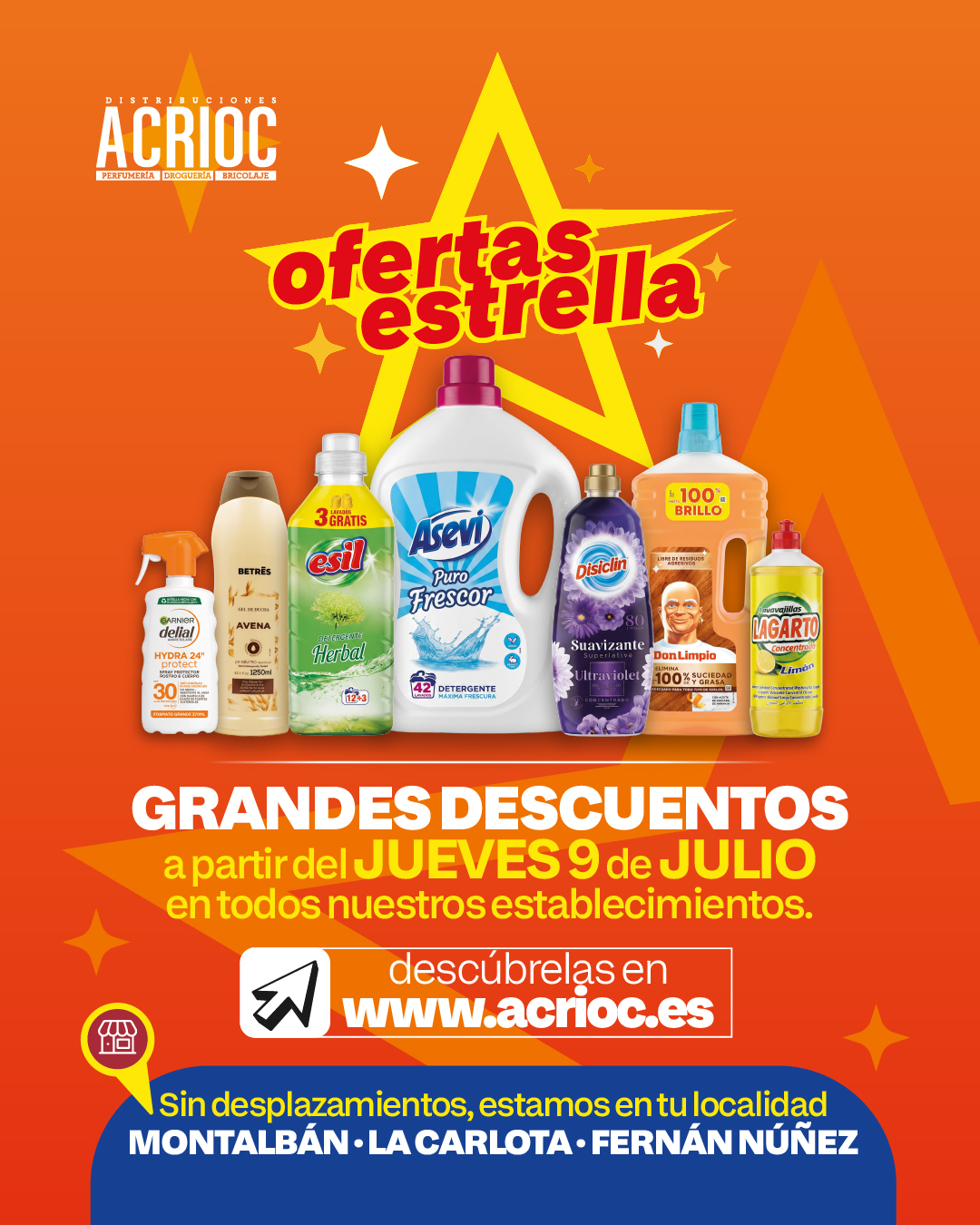 Ofertas Estrella en ACRIOC