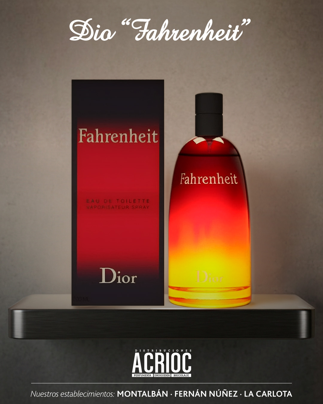 Fahrenheit · Dior