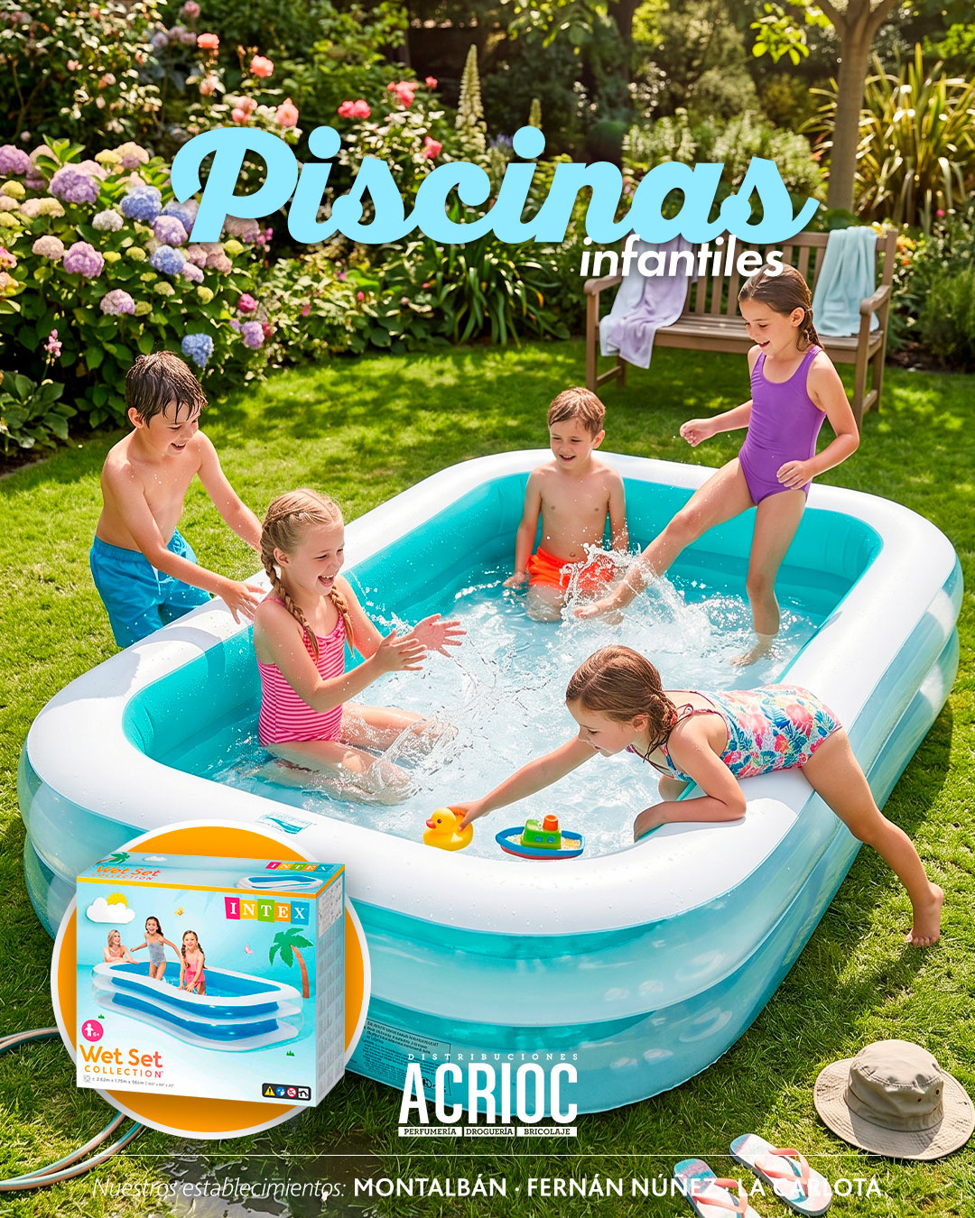 Piscinas hinchables infantiles
