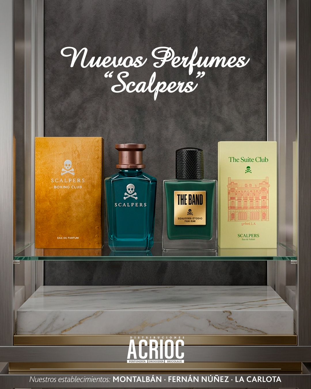 Nuevos perfumes Scalpers
