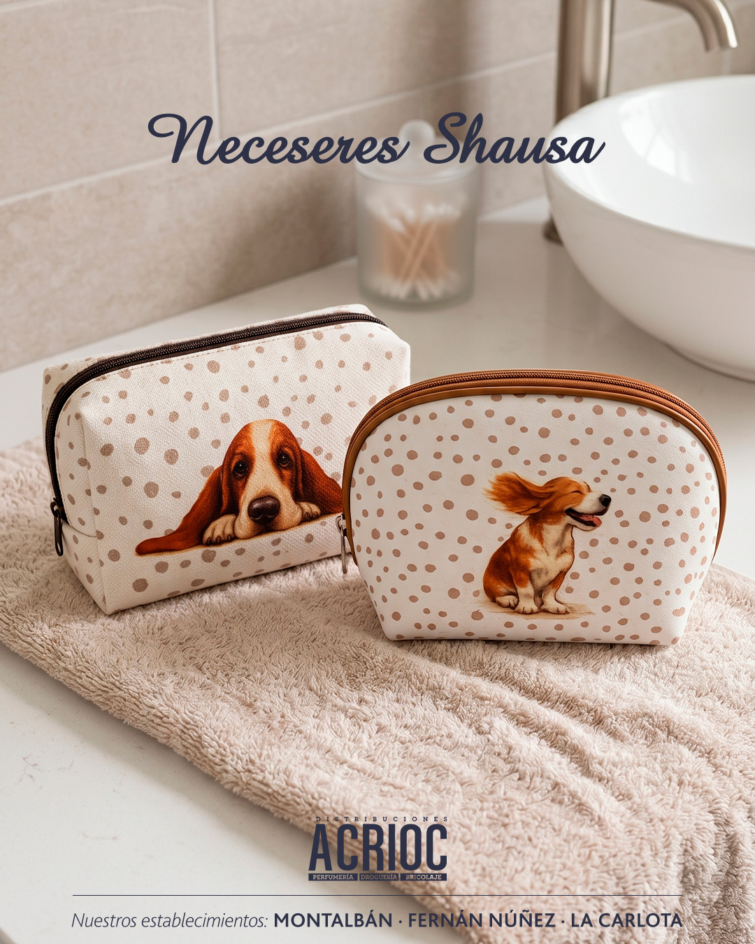 Nuevos neceseres Shausa