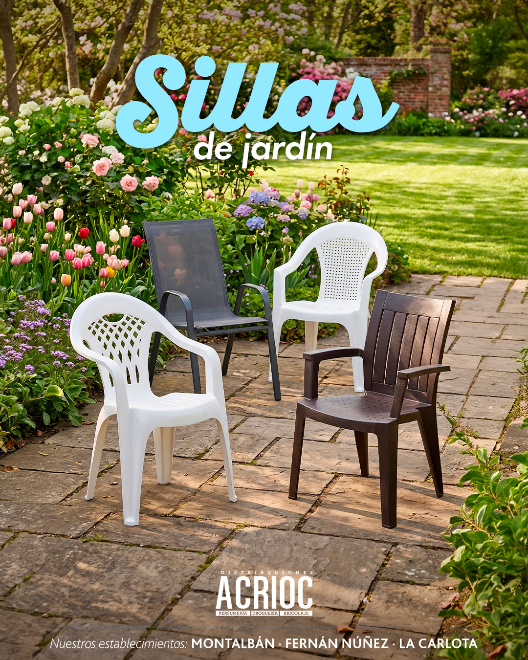 Sillas de jardín
