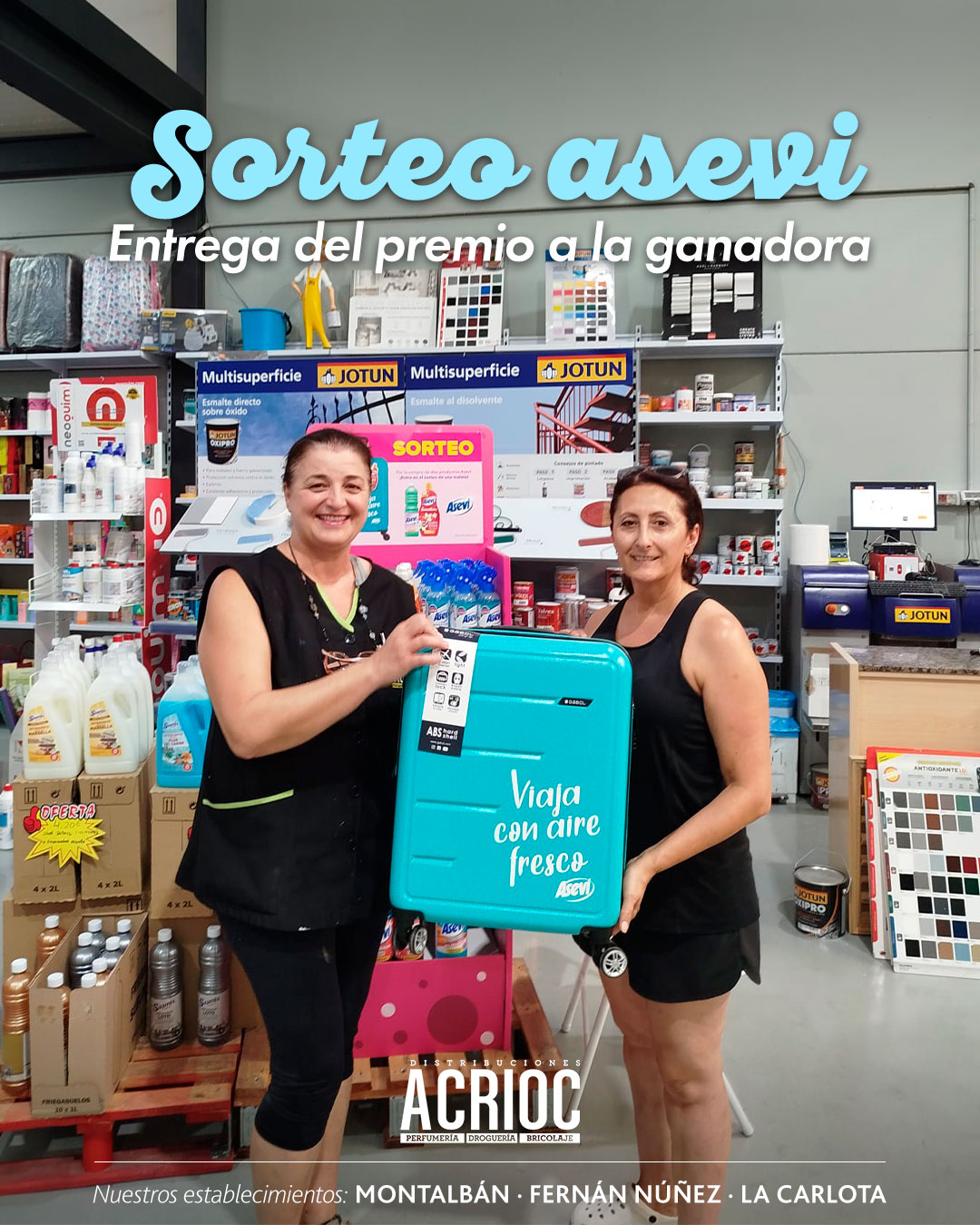 Entrega de premio · Sorteo ASEVI