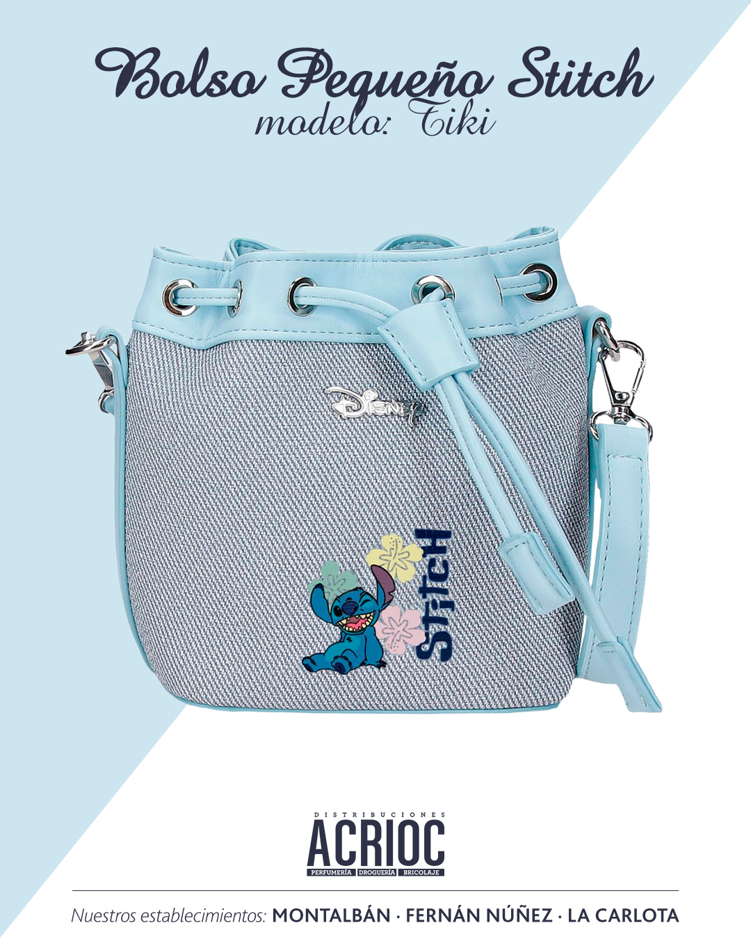 Bolso pequeño · Stitch Tiki