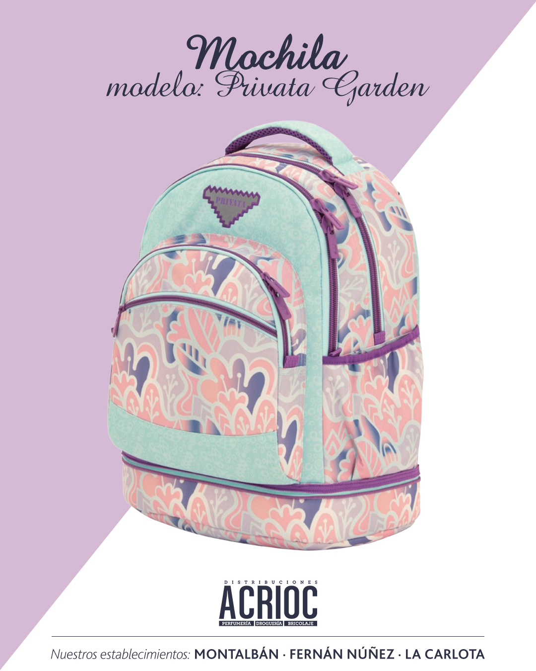 Mochila · Tamden Privata Garden