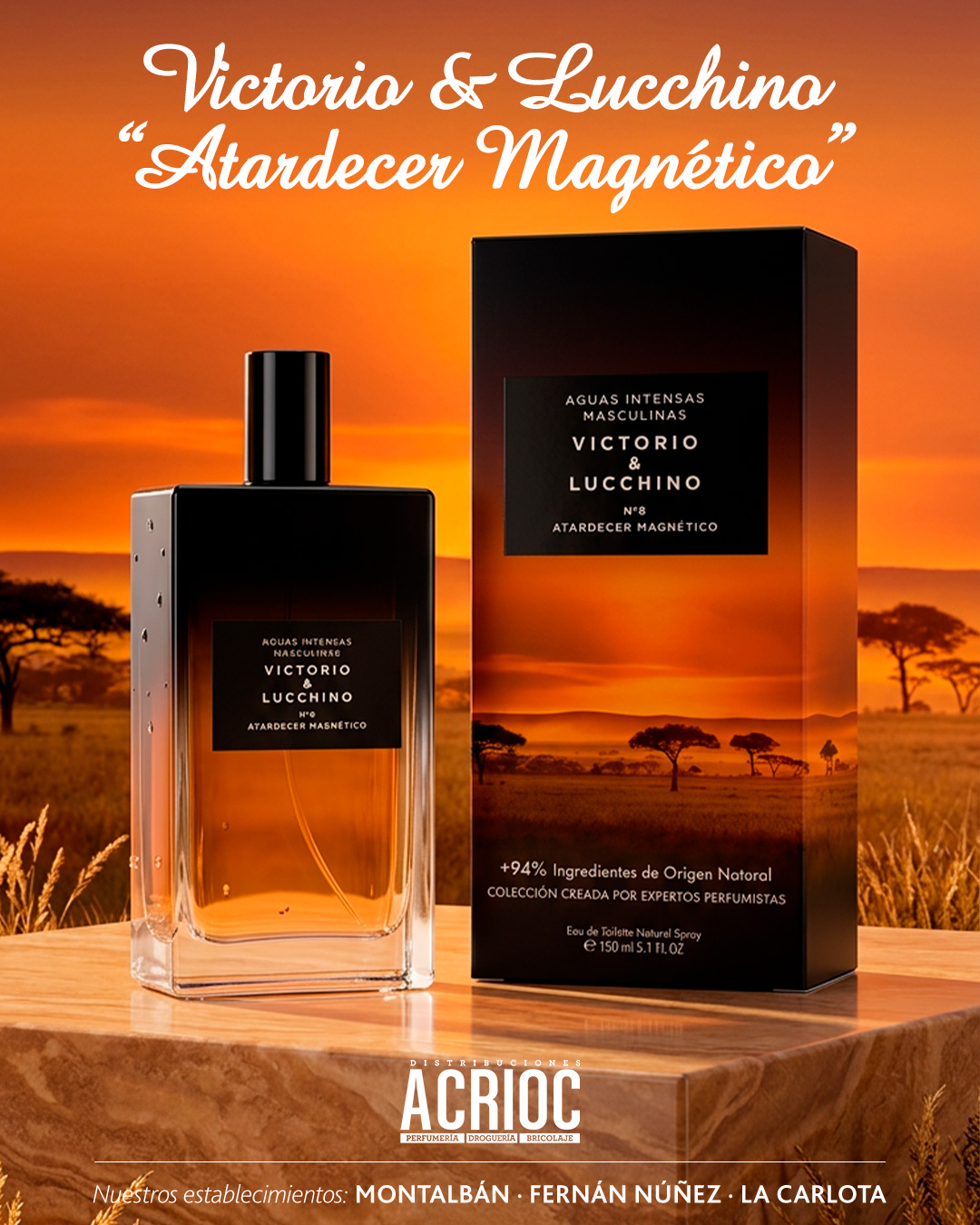 Nuevas fragancias Victorio & Lucchino