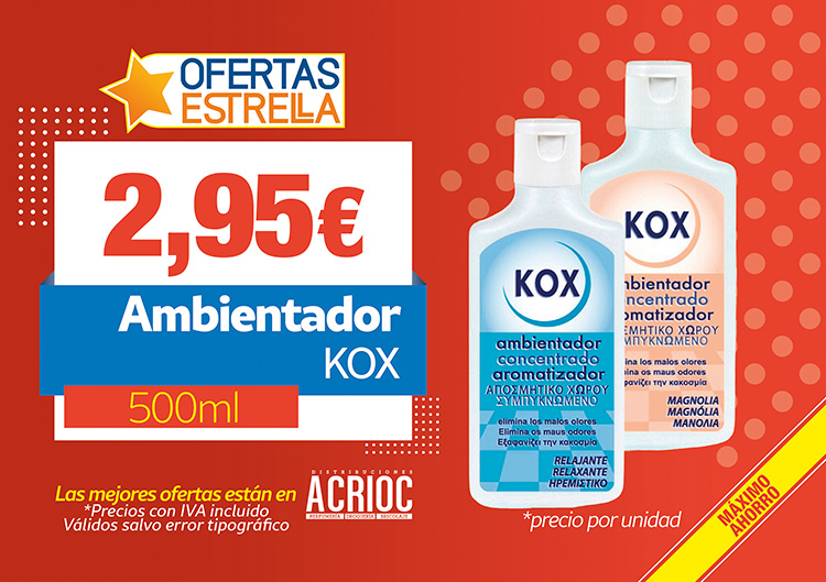 Ofertas en productos Acrioc