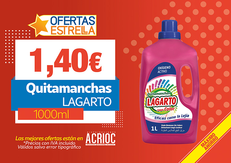 Ofertas en productos Acrioc