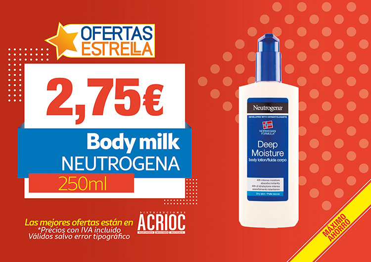 Ofertas en productos Acrioc